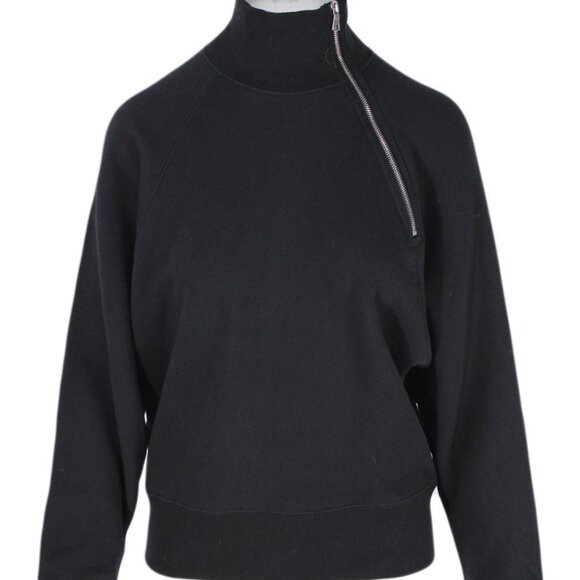 MARISSA WEBB Neck Zip Sweatshirt - Picture 5 of 11